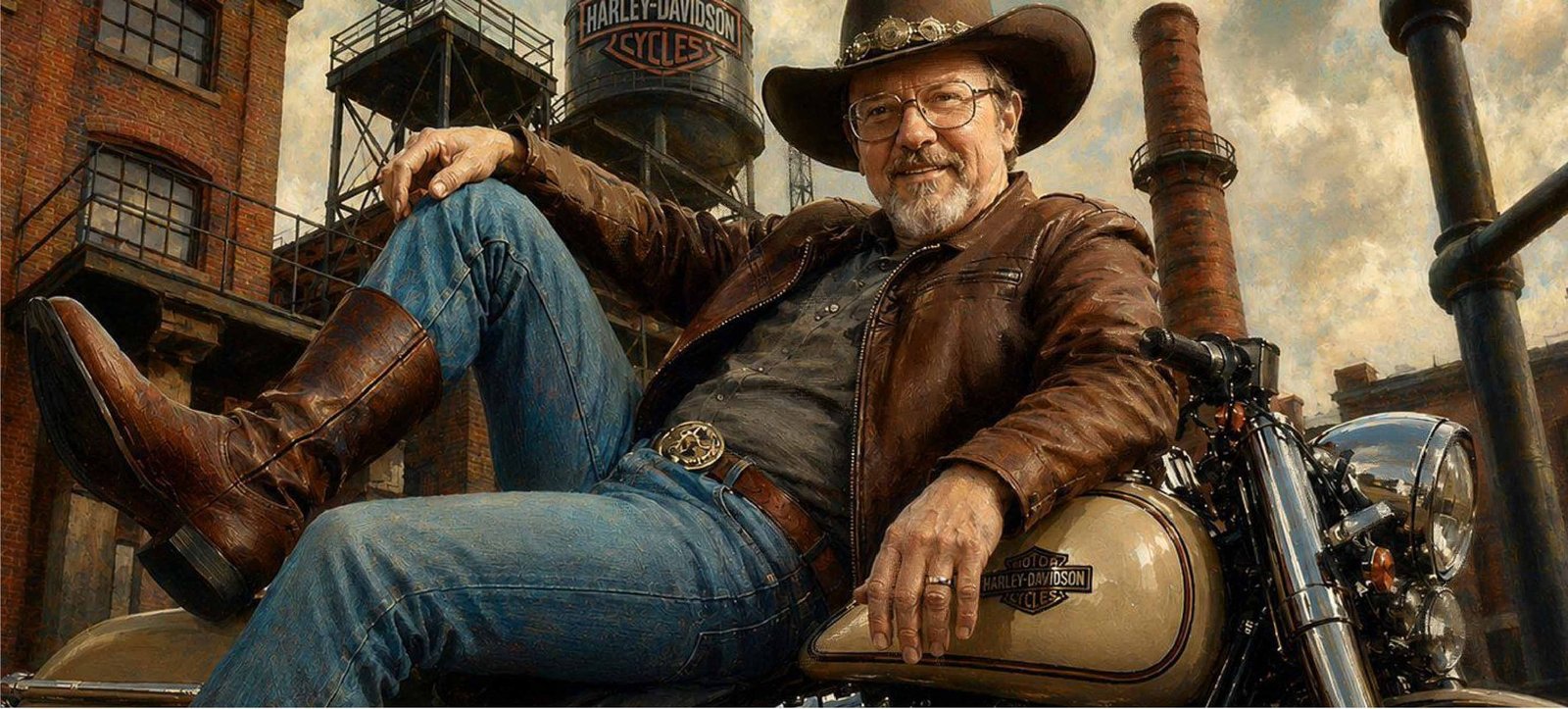 Rich Teerlink Harley-Davidson CEO portrait